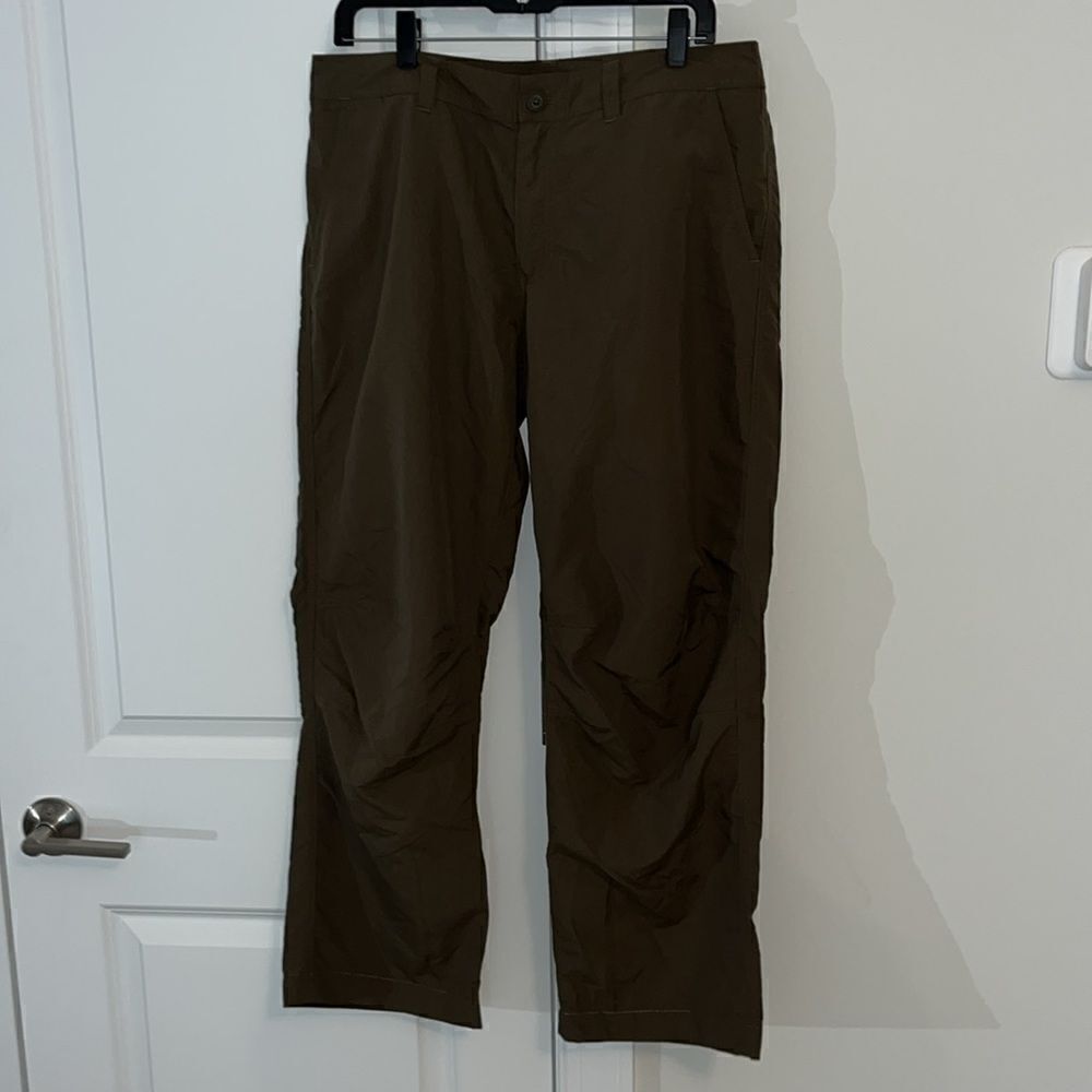 Eddie Bauer Nylon w/polymid coating Travel Hiking Trail Fishing pants trousers